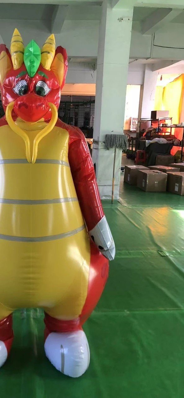 Inflatable Noodle Dragon Suit - Image 7