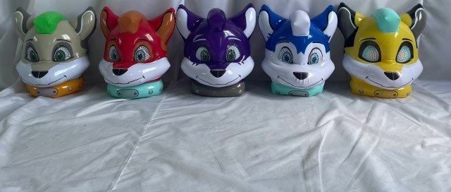 IN STOCK- Inflatable Fox Head (head only)