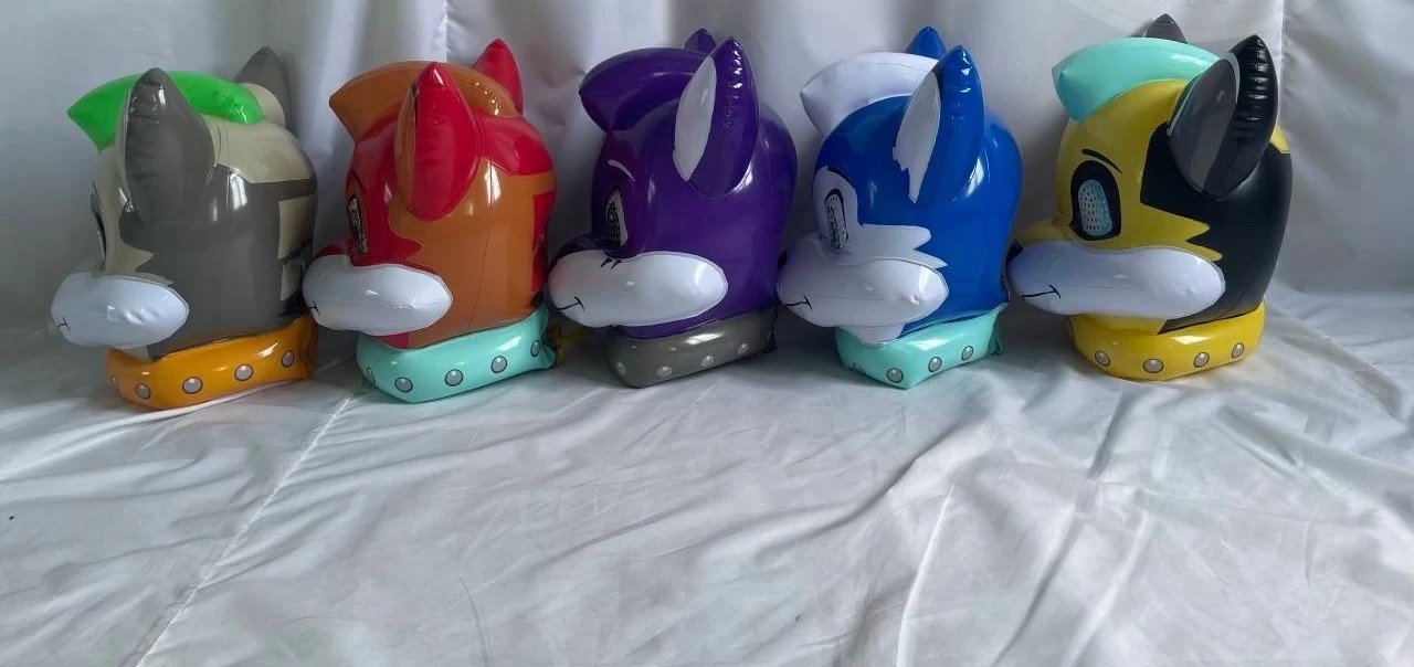 IN STOCK- Inflatable Fox Head (head only) - Image 6
