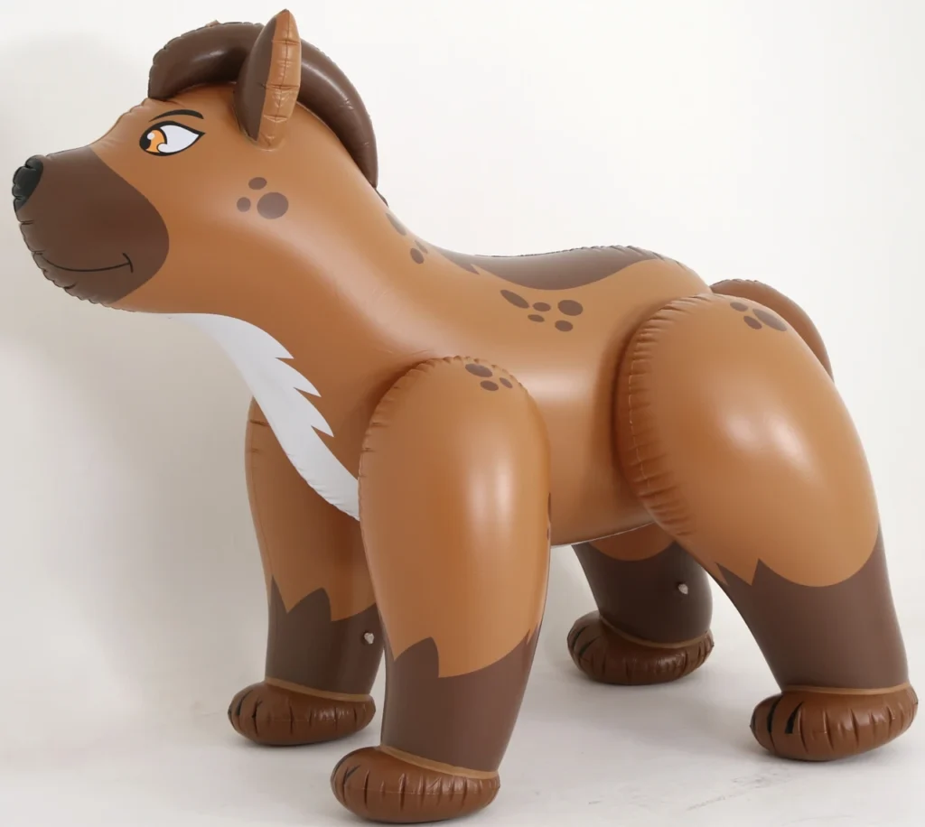 In Stock! - Inflatable PVC Hyena TOY ONLY